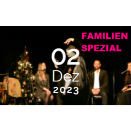 Eintrittskarte 2. ZAMBOMBA VIENESA  - 02.12.2023  18 Uhr  SPEZIAL FAMILIEN - Theater Die Neue Tribüne Wien