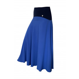 Flamenco Skirt - Practice Skirt - Blue - Size S - TANGOS 