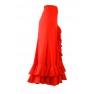 Flamenco Skirt - Red - Ruffles - SOLEA 02
