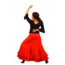 Flamenco Skirt - Red - Ruffles - SOLEA 02