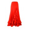 Flamenco Skirt - Red - Ruffles - SOLEA 02