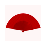 Flamenco Fächer Pericón 31cm rot