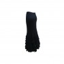 amay Flamenco Rock schwarz mit Volants aus Viskose und Spitze 