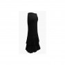 amay Flamenco Rock Schwarz mit 2 Volants 