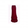 amay Flamenco Rock Rioja rot mit 2 Volants 
